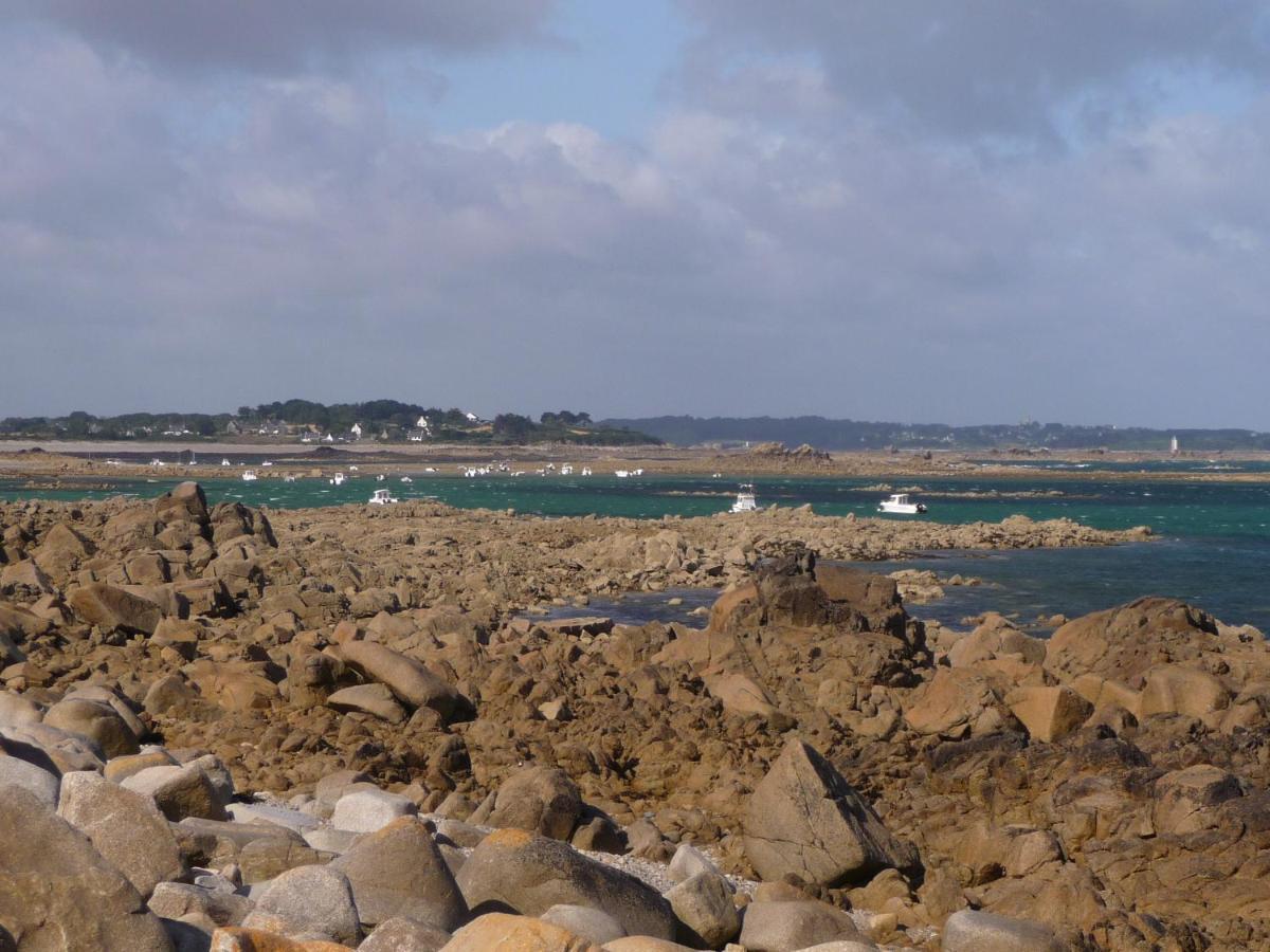 Bretagne Chambre D'Hotes Suite 53M2 Et Caravane Vintage Avec Cuisine Et Salle De Bains Privees Brittany B&B 53M2 Suite And Vintage Caravan Glamping With Private Kitchen And Bathroom Pleumeur-Gautier Buitenkant foto