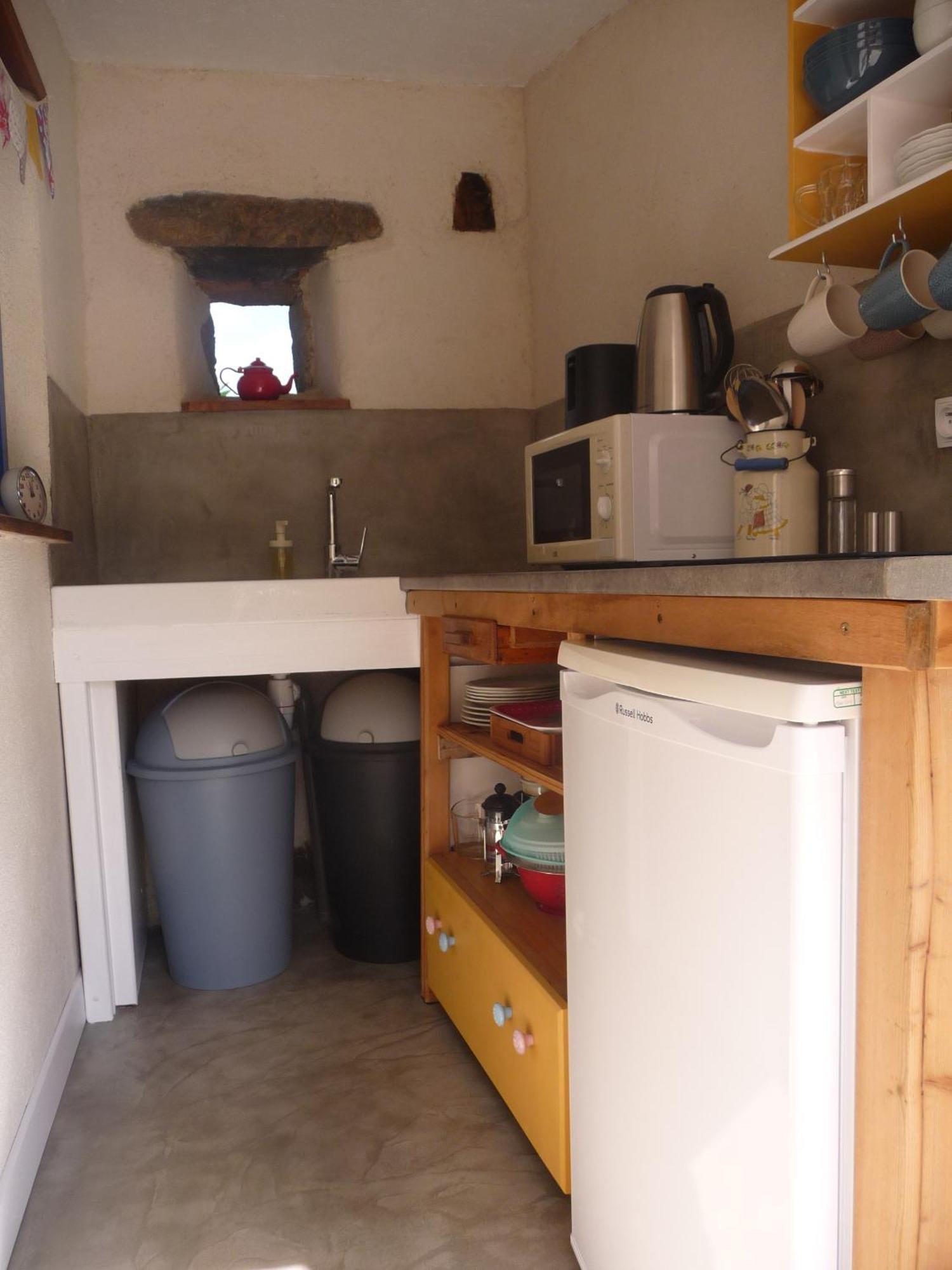 Bretagne Chambre D'Hotes Suite 53M2 Et Caravane Vintage Avec Cuisine Et Salle De Bains Privees Brittany B&B 53M2 Suite And Vintage Caravan Glamping With Private Kitchen And Bathroom Pleumeur-Gautier Buitenkant foto