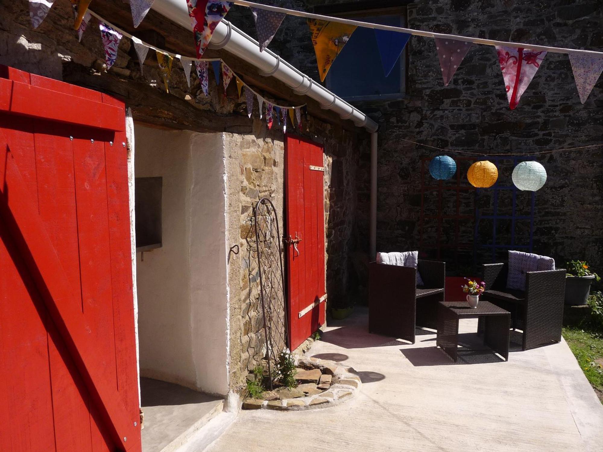 Bretagne Chambre D'Hotes Suite 53M2 Et Caravane Vintage Avec Cuisine Et Salle De Bains Privees Brittany B&B 53M2 Suite And Vintage Caravan Glamping With Private Kitchen And Bathroom Pleumeur-Gautier Buitenkant foto
